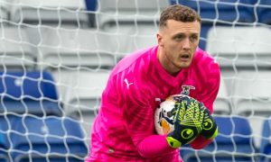 Caley Thistle keeper Jack Newman, on loan from Dundee United, will face Dundeee this weekend. Image: Jasperimage