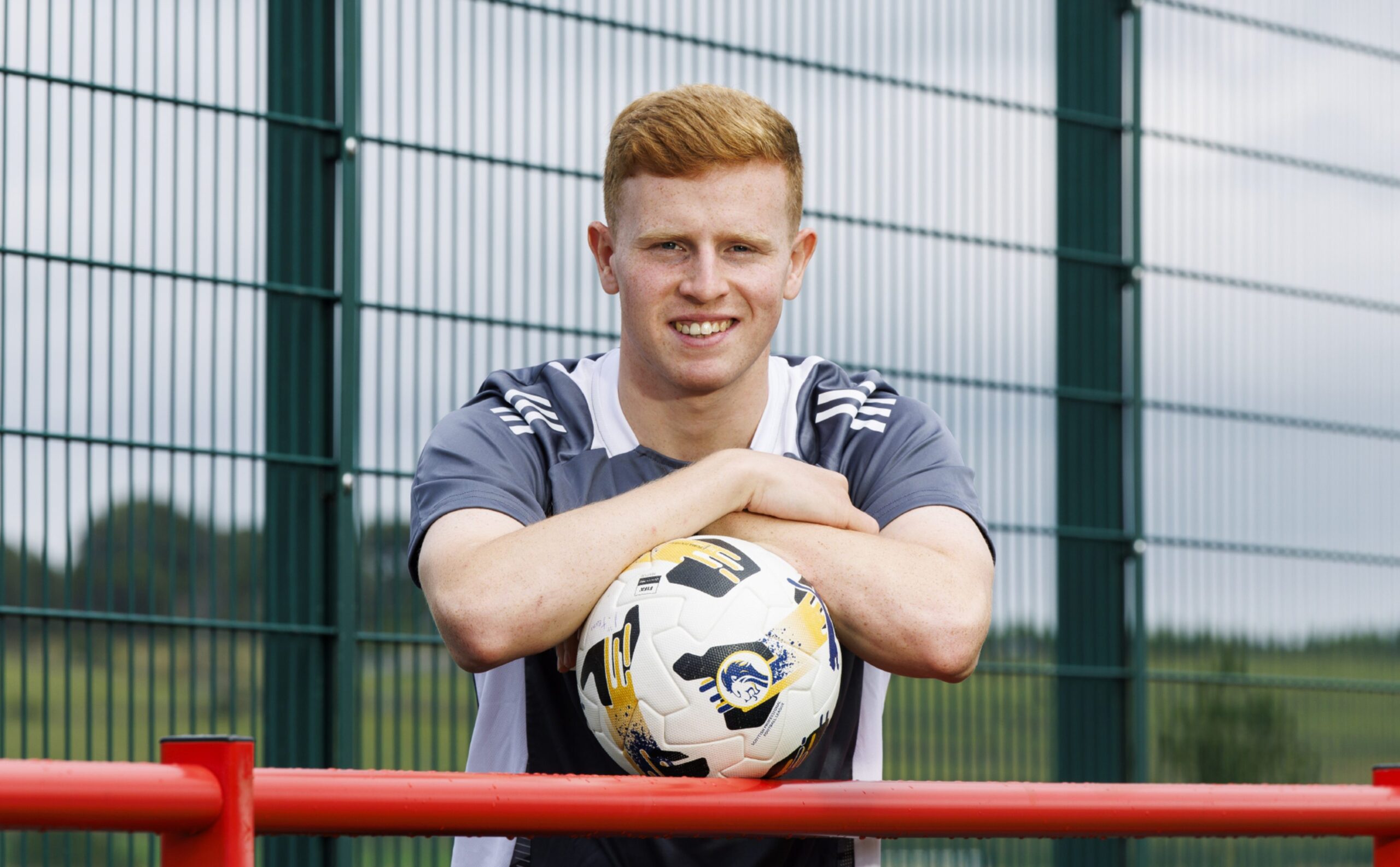 Aberdeen defender Gavin Molloy during at the club's Cormack Park complex. Image: SNS 