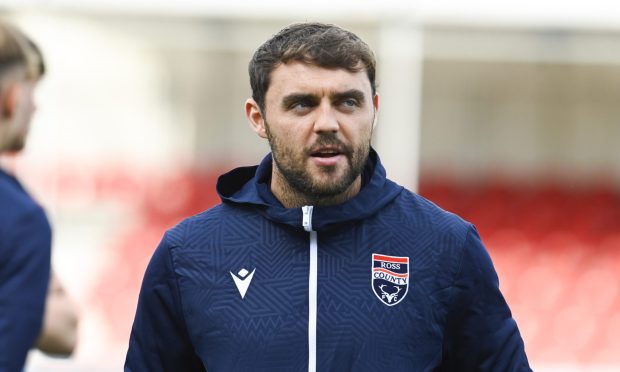 Ross County skipper Connor Randall. Image: SNS.