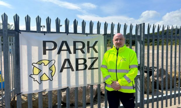 David hopes his new parking venture can revolutionise the market. Image: Isaac Buchan/ DC Thomson