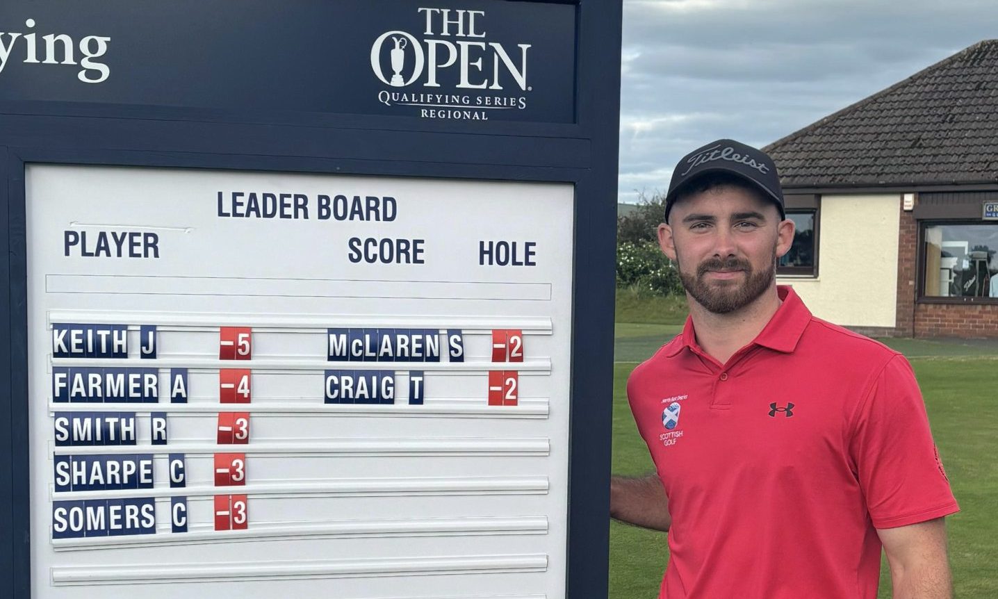 Murcar Links Golf Club member could qualify for Open at Troon