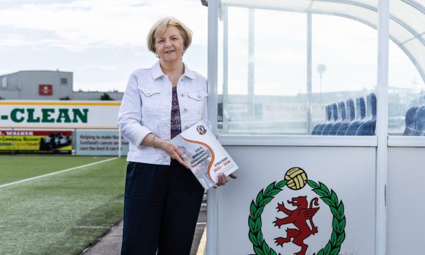 Jenny Laing is the chief executive of Cove Rangers Community Foundation. Pic: Ethan Williams