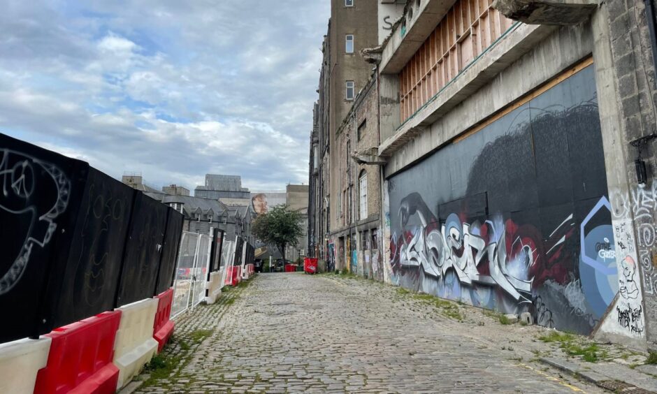 Aberdeen Market site. 