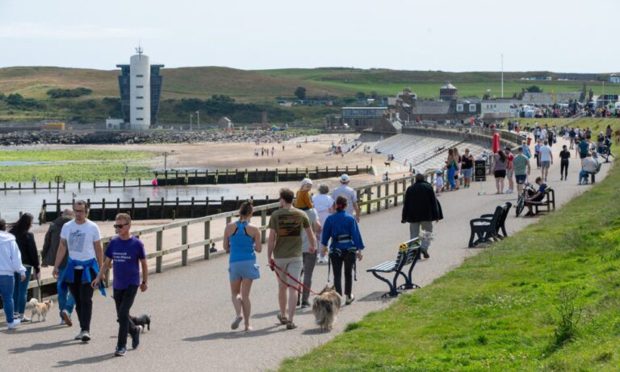 There's only so many times you can take the kids to the beach. Image: Kenny Elrick/DC Thomson