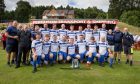 The victorious Glasgow Mid Argyll team with the Balliemore Cup.  Image: Neil Paterson.