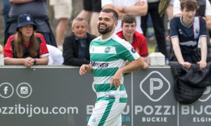 Buckie Thistle's Andrew MacAskill is getting ready to face Brora Rangers.