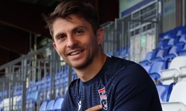 Charlie Telfer has signed for Ross County on a one-year contract. Image: Ross County FC
