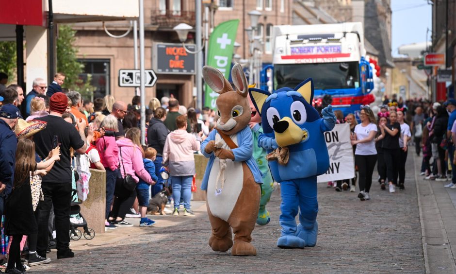 Peterhead Scottish Week carnival parade