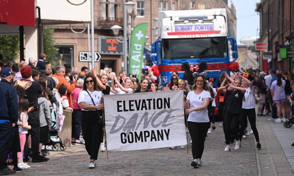 Peterhead Scottish Week carnival parade