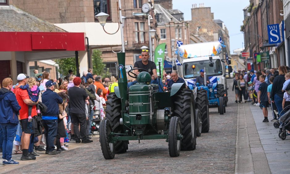 Peterhead Scottish Week carnival parade