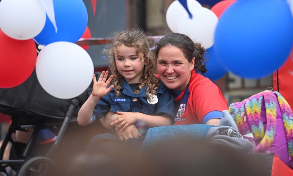 Peterhead Scottish Week carnival parade