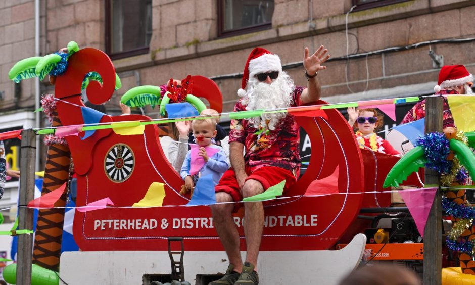 Peterhead Scottish Week carnival parade