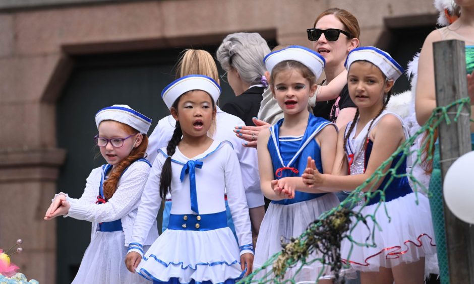 Peterhead Scottish Week carnival parade