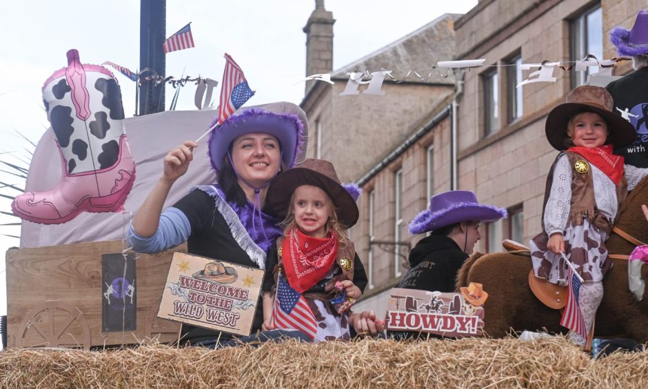 Peterhead Scottish Week carnival parade