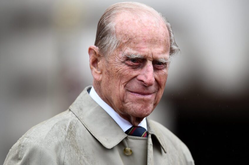 The Duke of Edinburgh. 