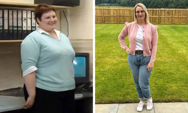 Dawn was 22 stone when she was 18 but lost more than half her bodyweight. She is now fighting to lose weight she put on after her second child. Image: Supplied by Dawn Gunn