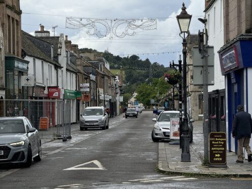 Dingwall High Street. Image: Will Angus/DCT Media.