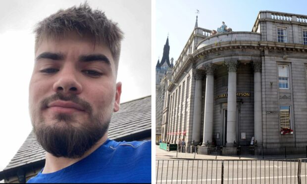 Dominic Imray admitted pulling a knife on a barman at a Wetherspoons in Aberdeen. Image: Facebook/DC Thomson.