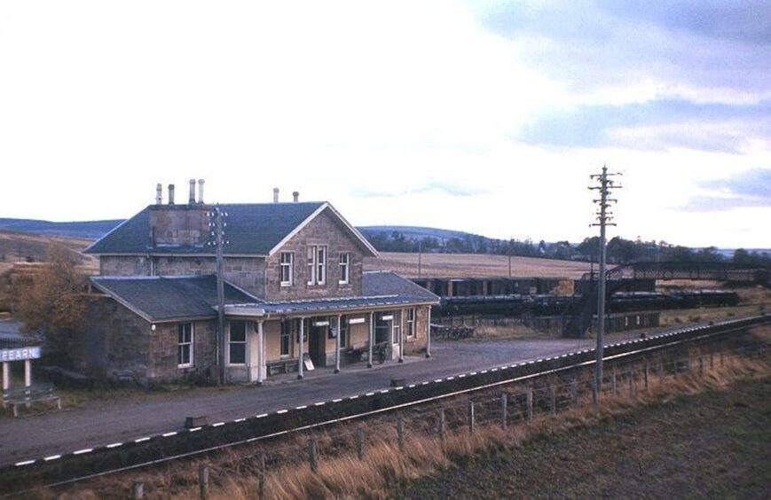 Fearn Station in 1973.