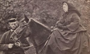 John Brown with Queen Victoria. Image: London Stereoscopic