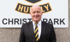Huntly chairman Gordon Carter at Christie Park. Pictures courtesy of George Mackie/Still Burning Photography.