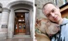 Isaac Metcalfe who threatened to set his XL Bully on a neighbour and the Aberdeen Sheriff Court