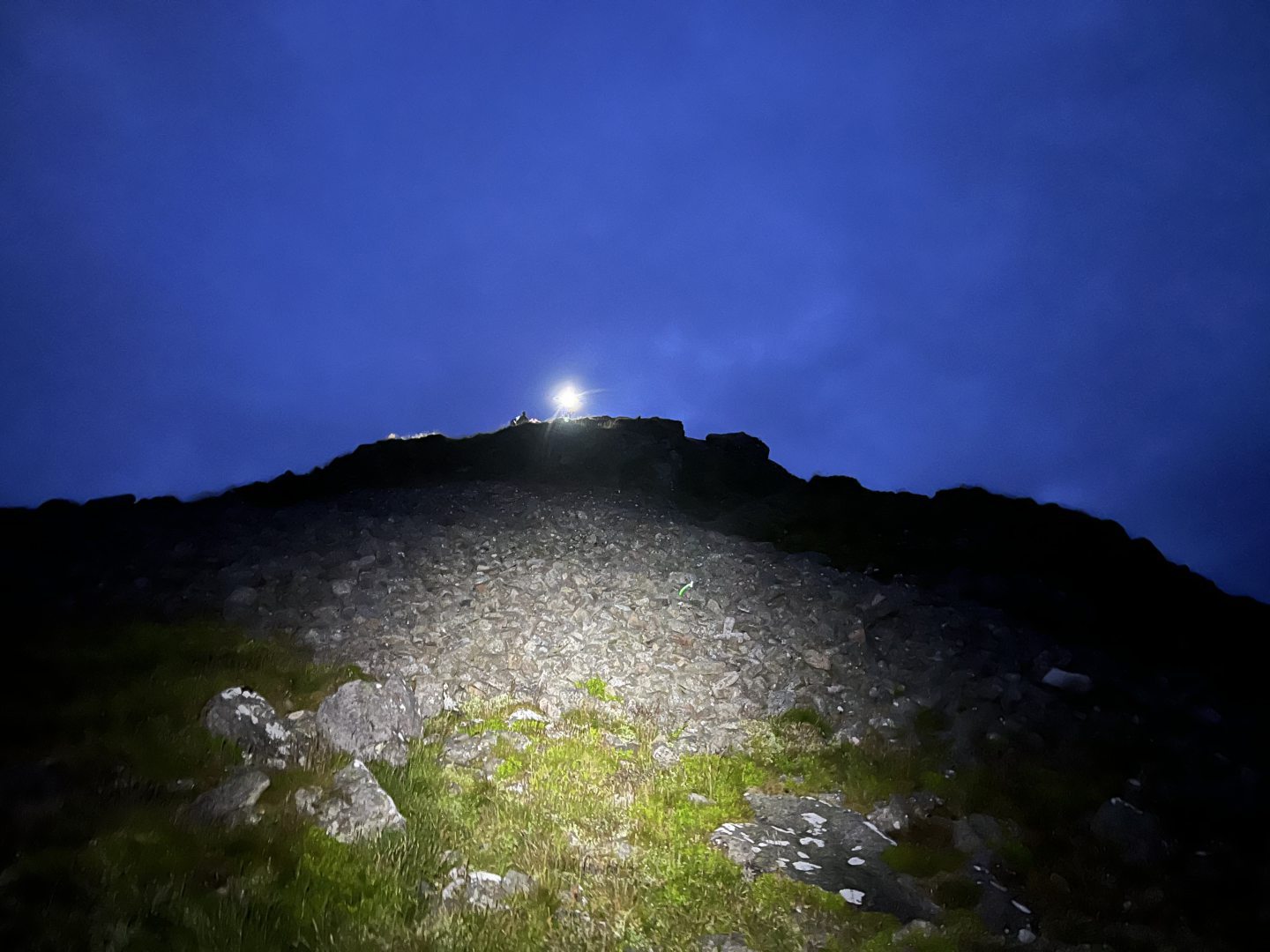 A photo from the 24-hour climb of Bennachie