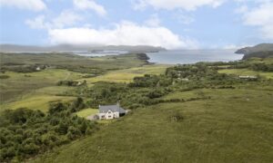 Secluded home on the Isle of Skye hits the market. Image: Galbraith.