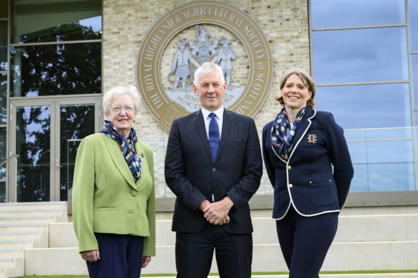  Isabell Montgomerie, George Lyon and Margo McGill Scott. 