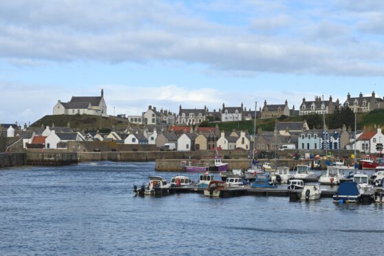 Moray Council will look into whether creating short-term let control zones will help local people find homes in coastal villages, including Findochty, and on Speyside. Image: Jason Hedges/DC Thomson