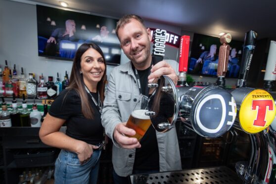 Foggies owners Phil and Katie Witton pictured. Image: Jason Hedges/DC Thomson