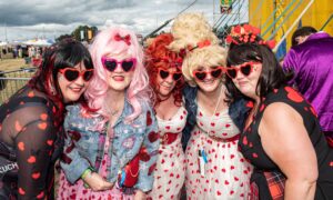 Dressed to impress at Belladrum! Image: Jason Hedges / DC Thomson