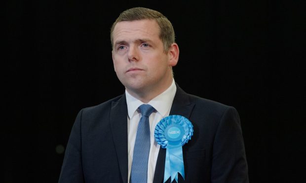Douglas Ross was defeated in Aberdeenshire North and Moray East. Image: Kenny Elrick/DC Thomson.