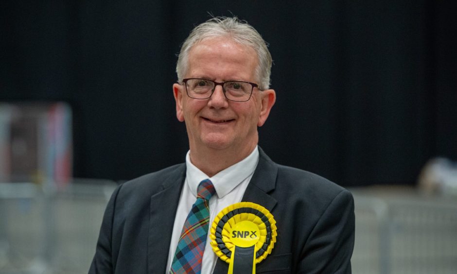 SNP MP Seamus Logan.