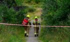 The body of an 18-year-old woman was recovered from River Don yesterday. Image: Kenny Elrick/DCT