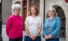We spoke to (l-r) Rosemary Munro, Nicola Baird, and Claire Newman about the new facelift underway at Number 30 in Huntly. Image: Kath Flannery/DC Thomson