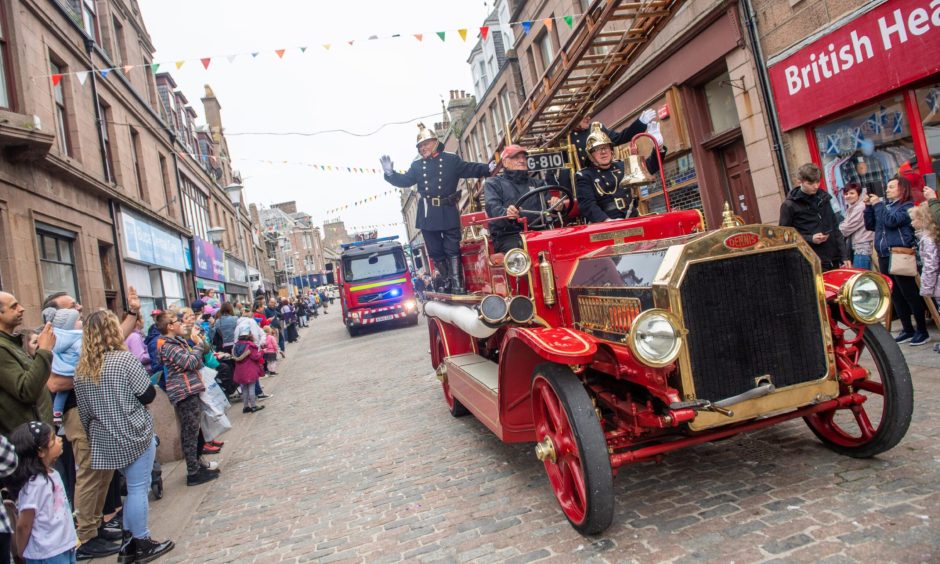 Peterhead Scottish Week parade