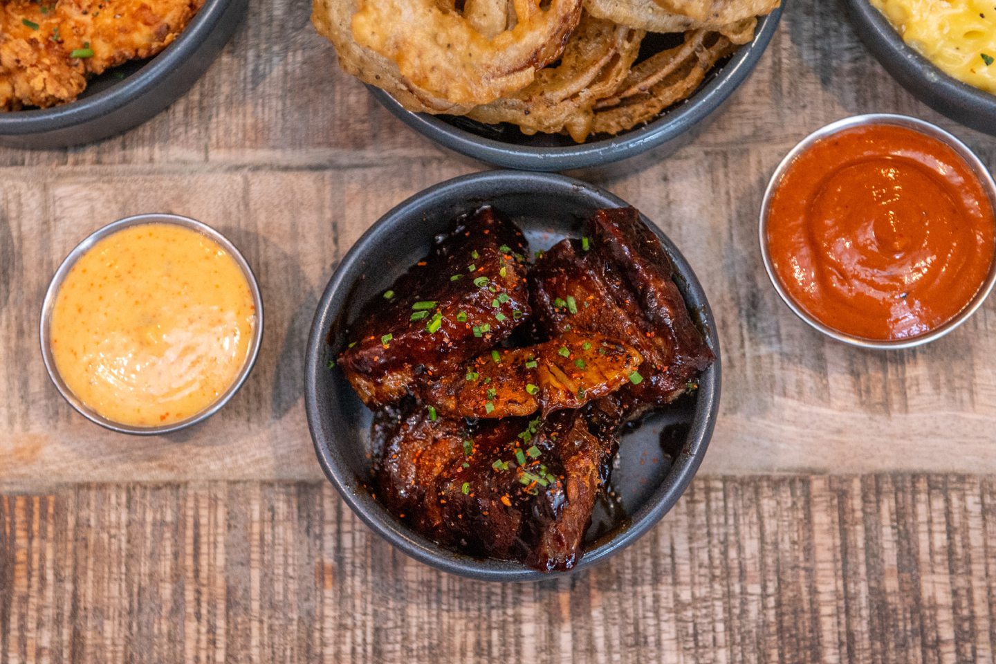 Teriyaki pork belly bites at the Aberdeen restaurant.