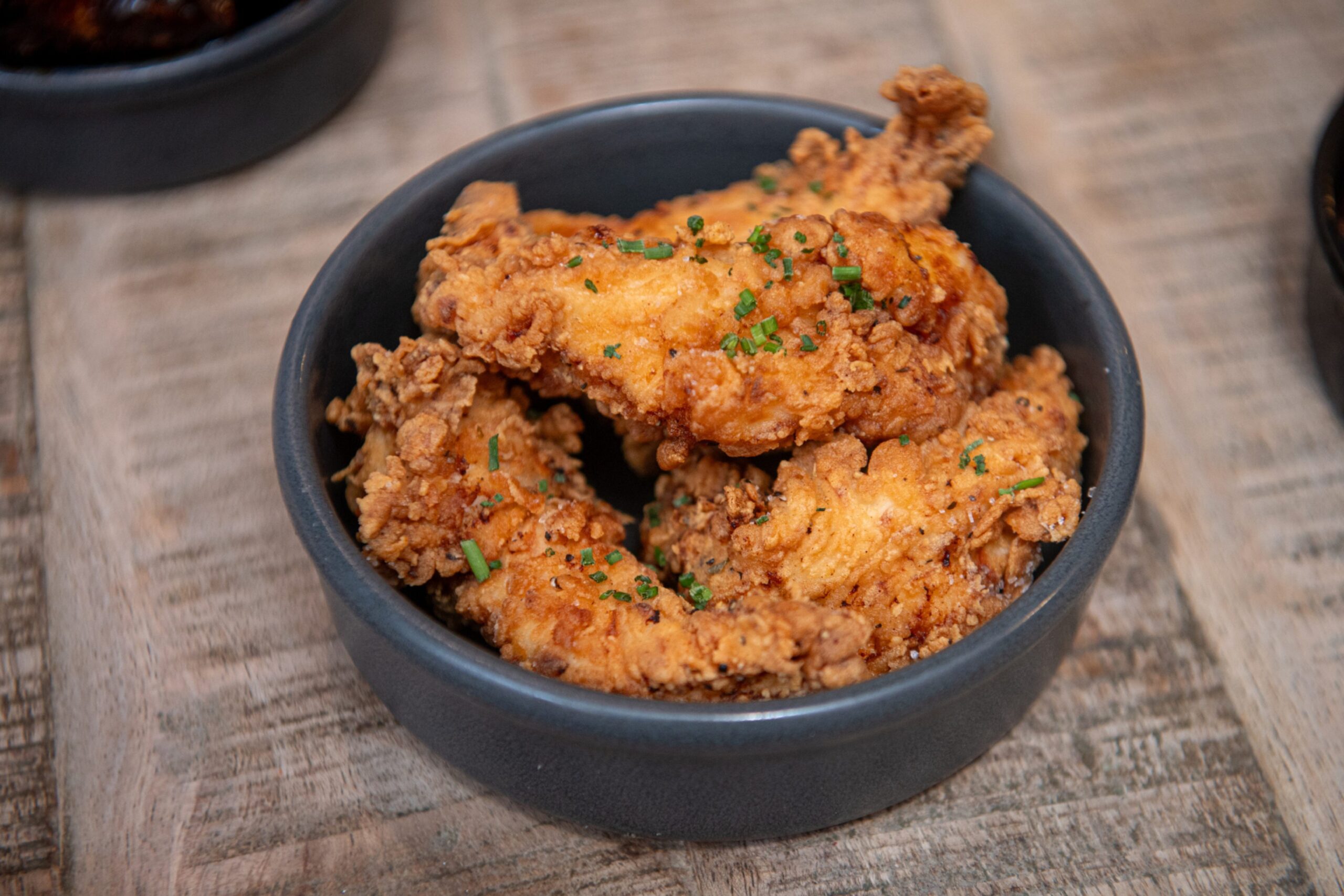 The buttermilk chicken strips at The Pig's Wings in Aberdeen.