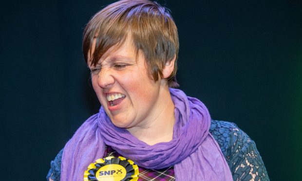 SNP's Kirsty Blackman has retained the Aberdeen North seat. Image: Kami Thomson/DC Thomson