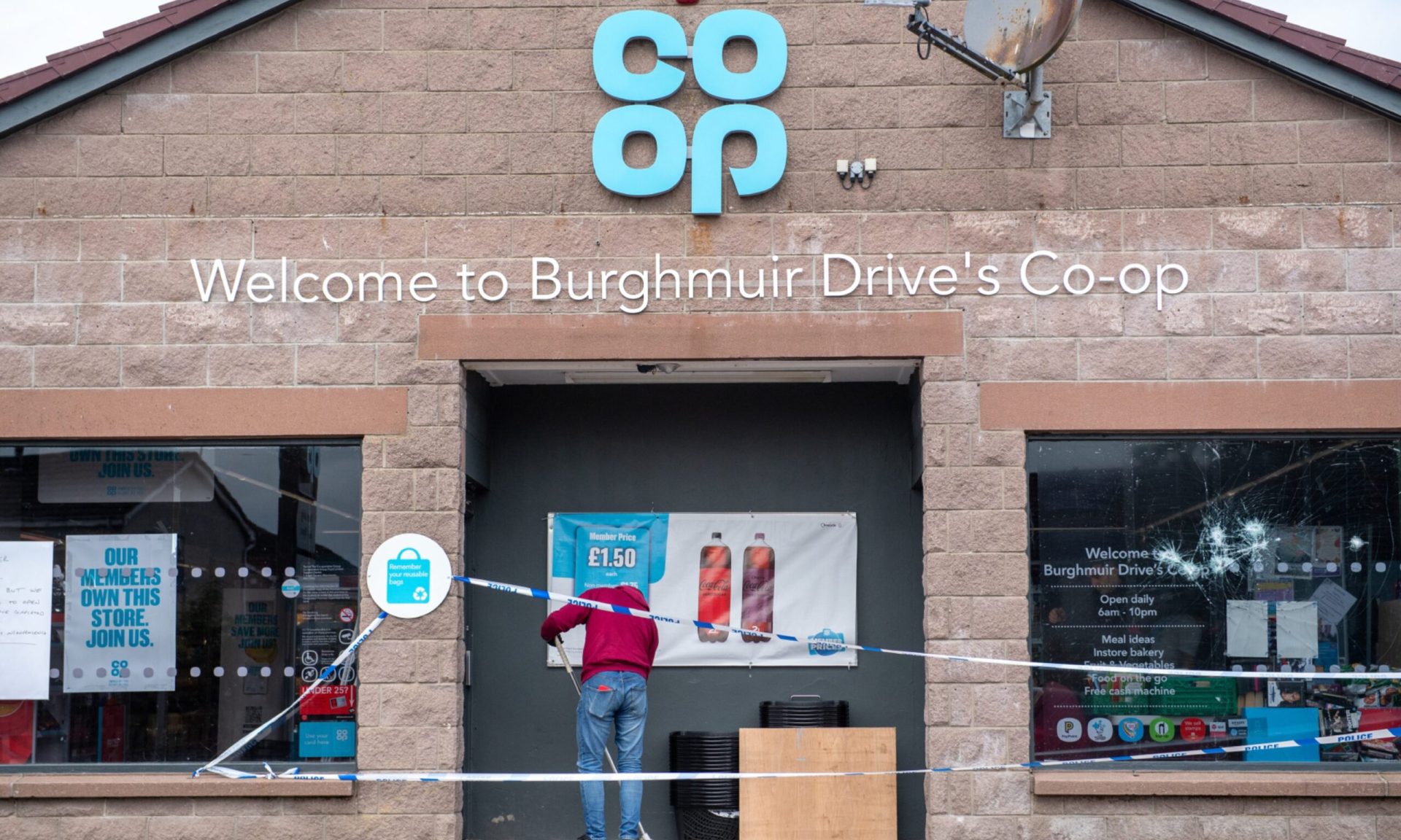 Next Inverurie Inverurie Co-op cordoned off amid ongoing police incident