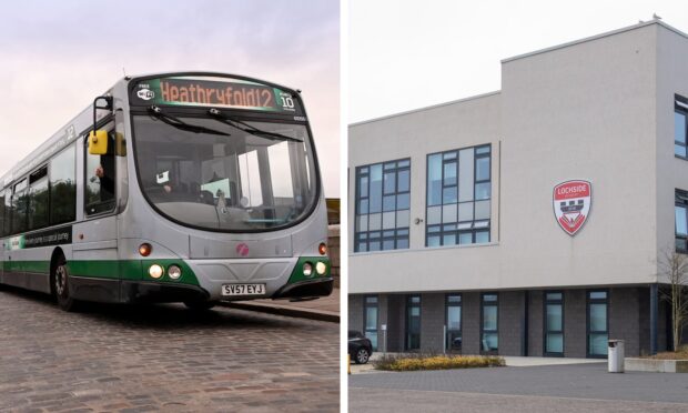 First Aberdeen will provide bus services to Lochside Academy. Image: Clarke Cooper/DC Thomson