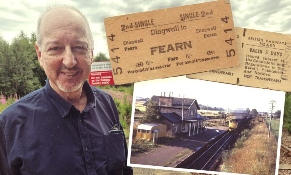 Mark Nolan, the one-time Railman at Fearn Station. Image: DCT/Clarke Cooper