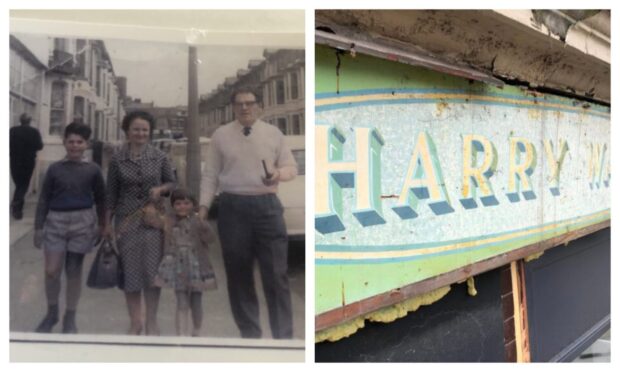 Harry Wallace Bakery delighted Buckie residents with its bread and pastries between 1952 and 1972. Image: Supplied by Murray Wallace