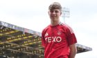 Aberdeen sign defender Noah McDonnell on a two-year deal. Image supplied by Aberdeen FC