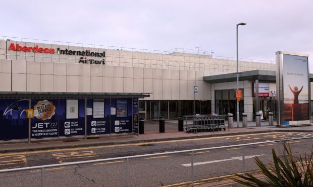 Aberdeen International Airport.