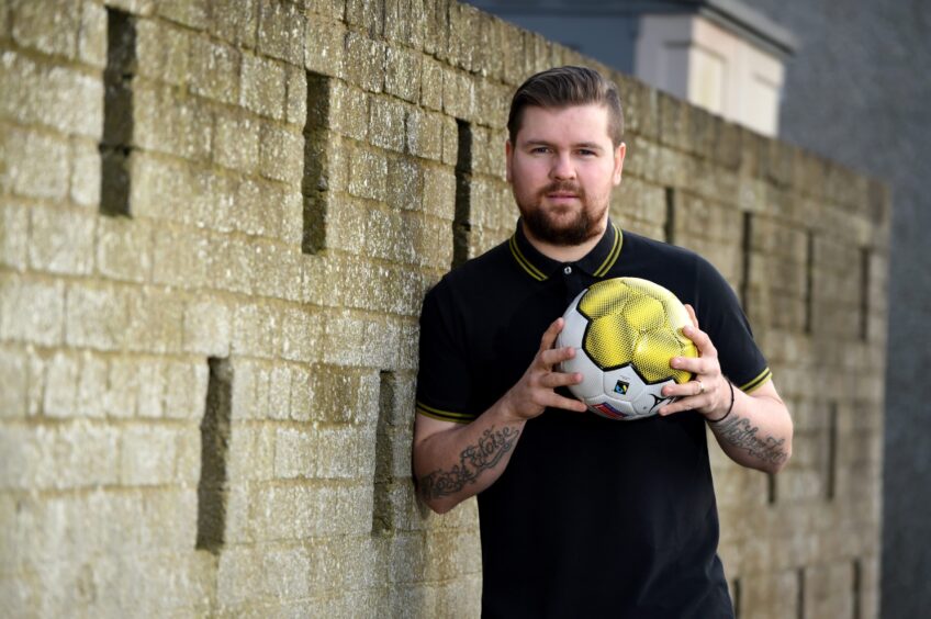 Russell McBride is Fraserburgh United manager.