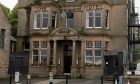 The facade of The Stromness Hotel in Orkney