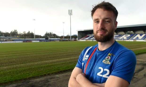 Inverness Caley Thistle player Brad Mckay.