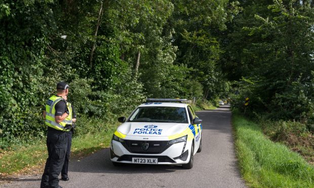 Elginshill crash on the A96